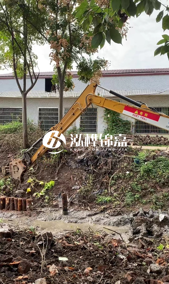 駐馬店挖機(jī)打木樁專業(yè)施工- 河道打木樁后木樁腐朽怎么防治？