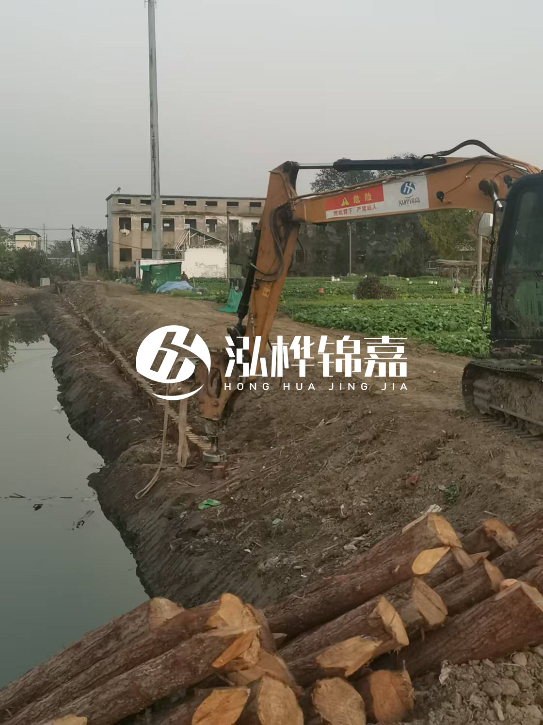 婁底松木樁源頭廠家-河道治理中為什么要打木樁？