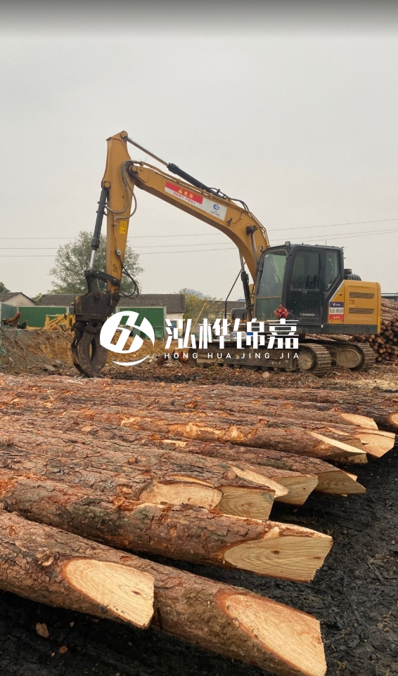 北海松木樁源頭廠家-松木樁價格4米多少一根？