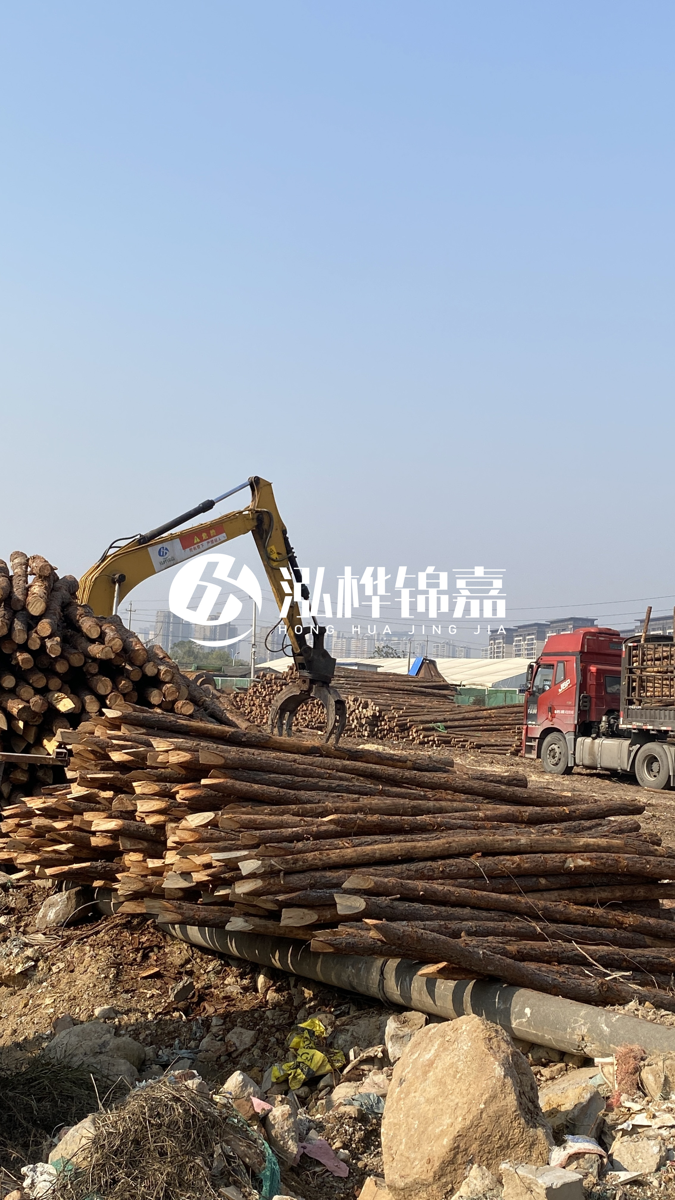 白銀松木樁批發(fā)源頭廠家-為什么要選新鮮松木樁？