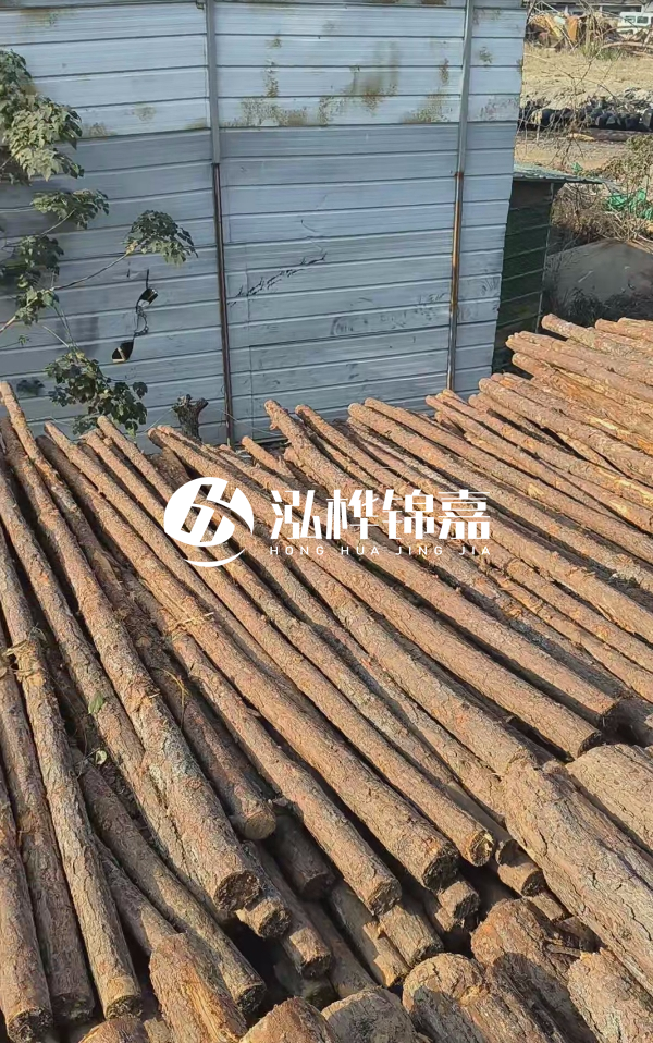 4米松木樁一根有多重？看完你就心中有數啦！