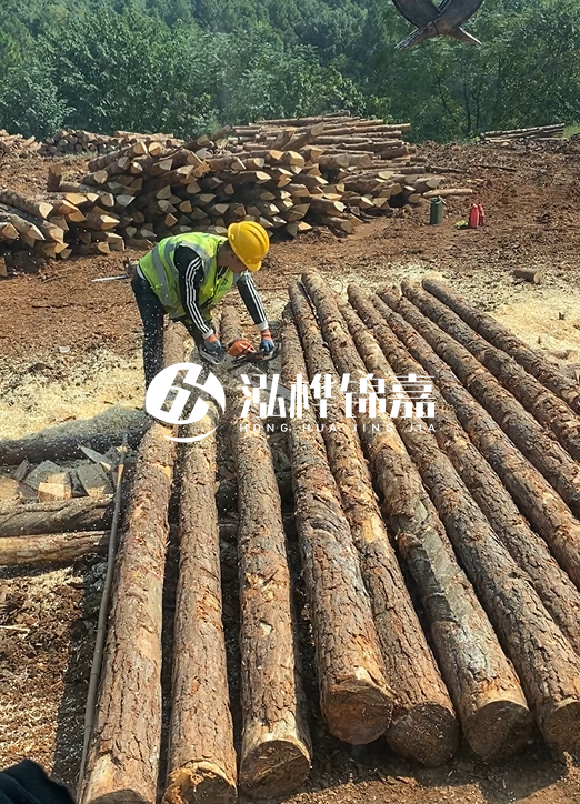 4米長松木樁防腐處理每根加多少錢？松木樁尾徑8cm的價格多少？