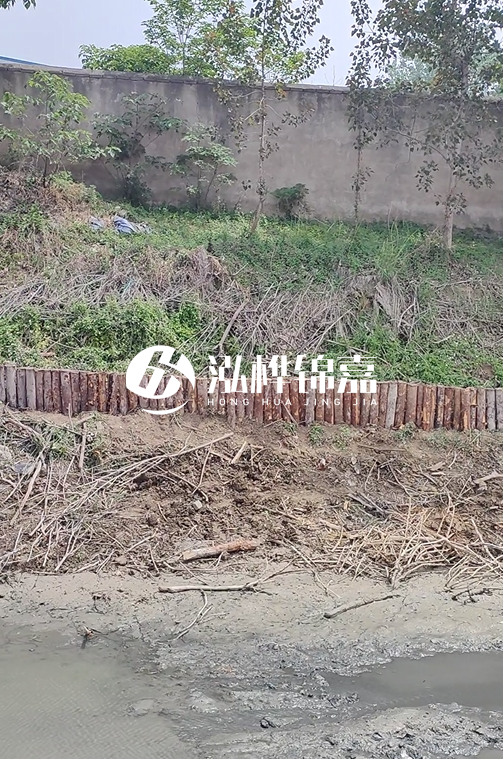 河邊打木樁有什么作用-木樁打入土里怎么防腐的？