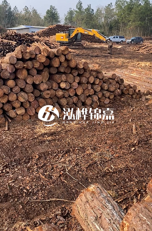 松木樁是砍下來直接送到工地嗎？發貨前需要做哪些預處理？