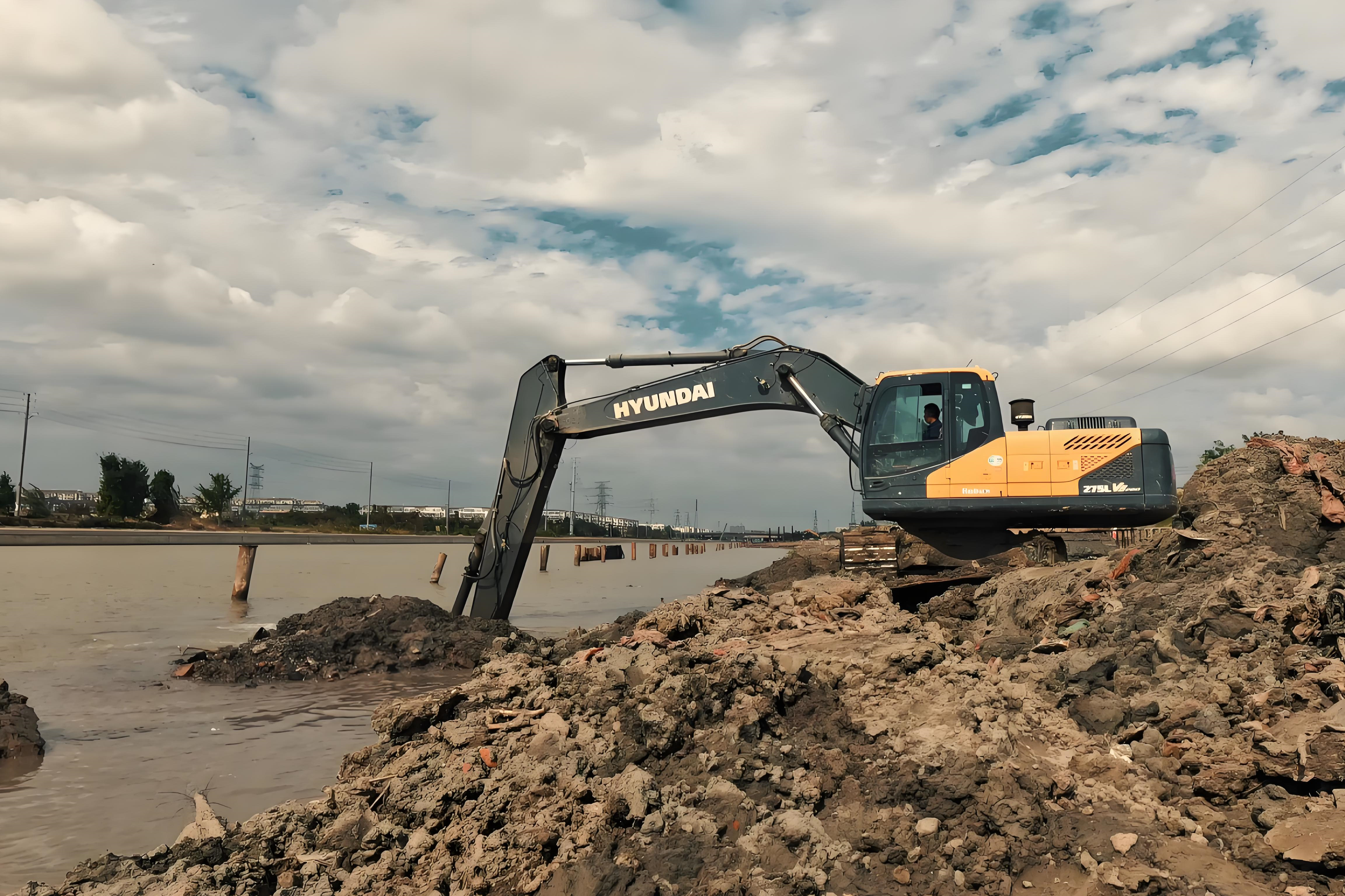 荊州水挖清淤團隊泓樺錦嘉 - 魚塘清淤的機械作業價格怎么算？