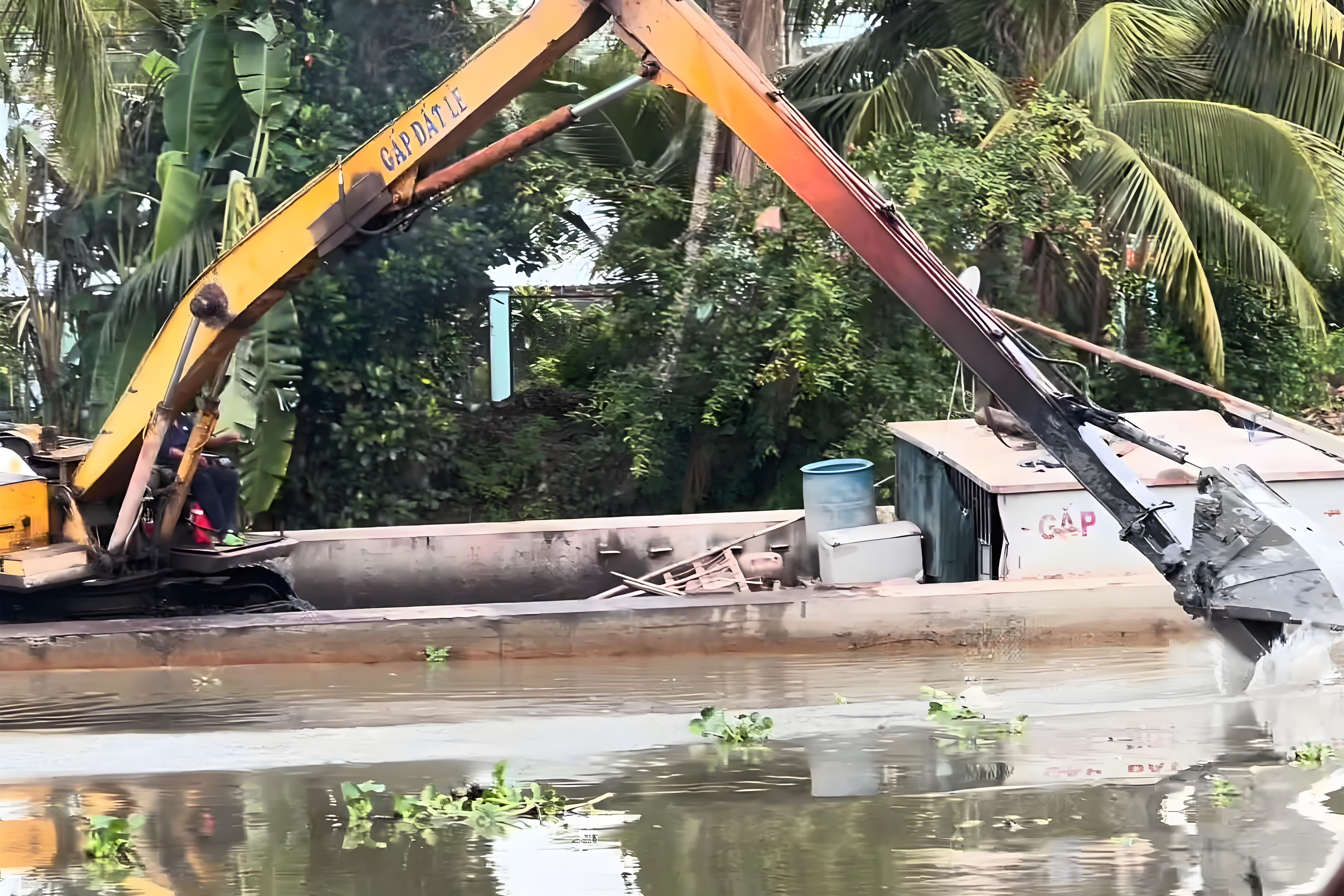 貴州貴陽挖機清淤施工隊-沼澤地清淤和普通河道清淤有什么區別？