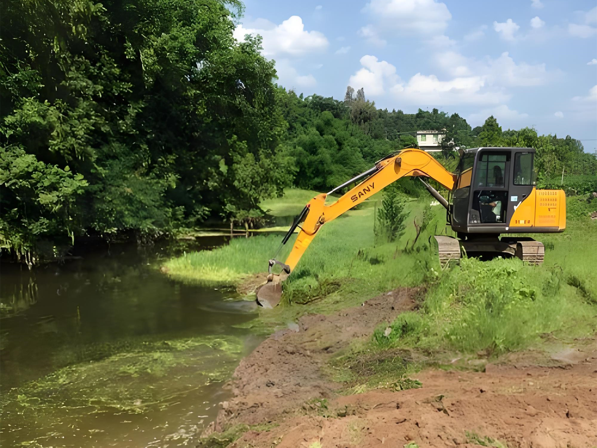 北京朝陽區(qū)水上挖機(jī)清淤隊(duì)-水庫清淤的最佳施工時(shí)段是什么時(shí)候？